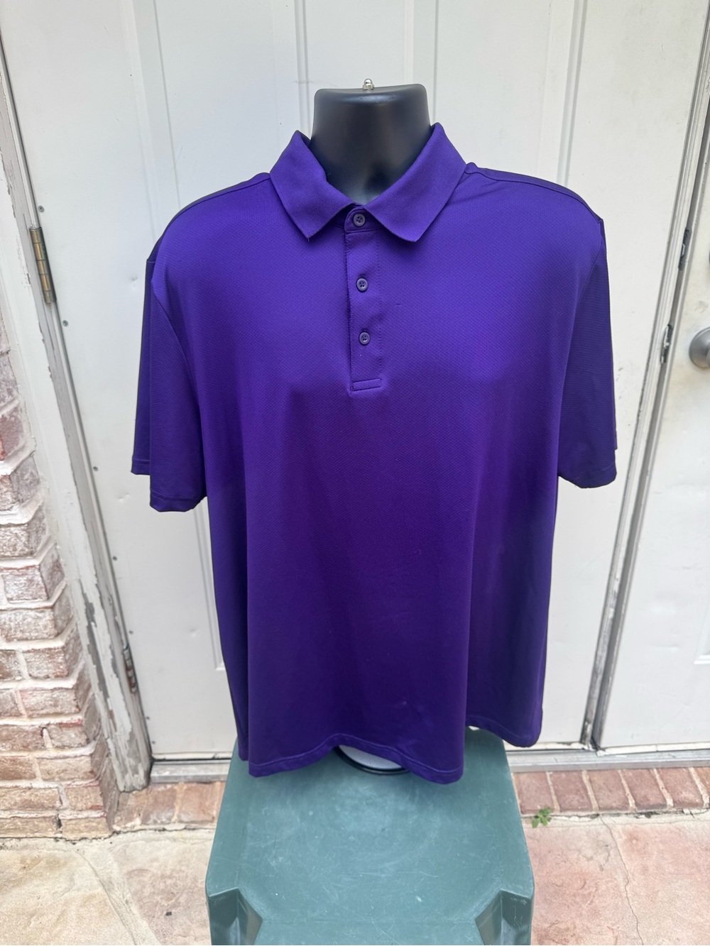 Member’s Mark, Men's, Performance Polo, Purple, Size XL